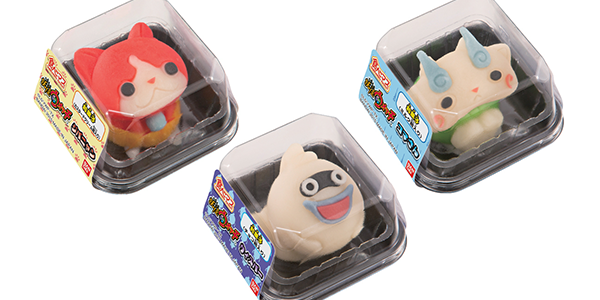 食べられる妖怪！？ 『妖怪ウォッチ』のキャラクター和菓子が全国のイオンで先行発売