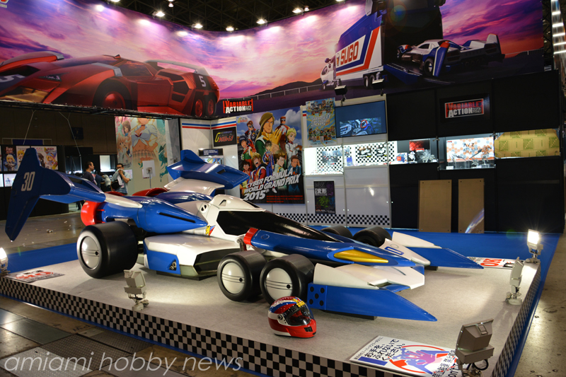 新世紀GPXサイバーフォーミュラ』実物大スーパーアスラーダがWF2015夏