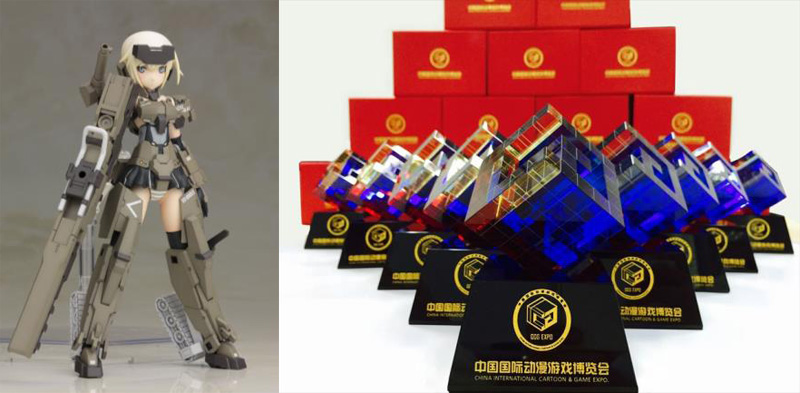 中国最大規模のアニメ・マンガ・ゲーム総合イベント「CCG EXPO」にて『フレームアームズ・ガール』が「最人気海外プラモデル賞」受賞