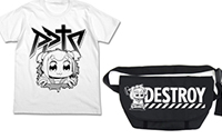 【新商品情報】『ポプテピピック』 腹ポプTシャツ/ポプテピピックデストロイ メッセンジャーバッグ [コスパ]