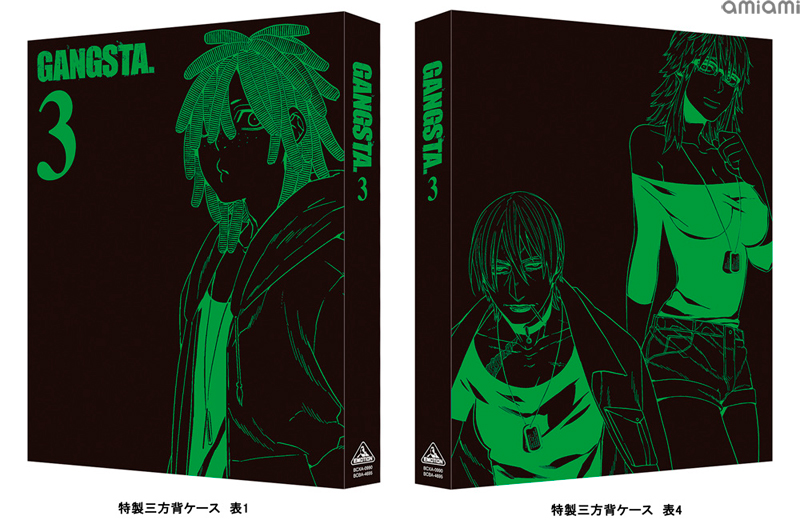 トピックス Tvアニメ Gangsta Blu Ray Dvd第3巻 第6巻 Blu Rayboxの発 売日が決定