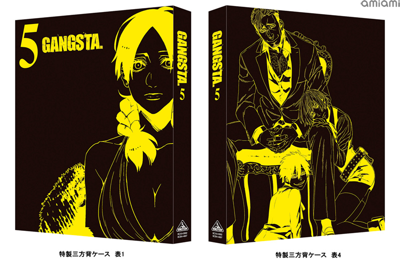 トピックス Tvアニメ Gangsta Blu Ray Dvd第3巻 第6巻 Blu Rayboxの発 売日が決定