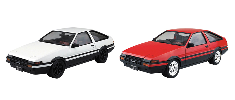 トピックス】アオシマ「プリペイントモデル No.SP 1/24 トヨタ AE86 