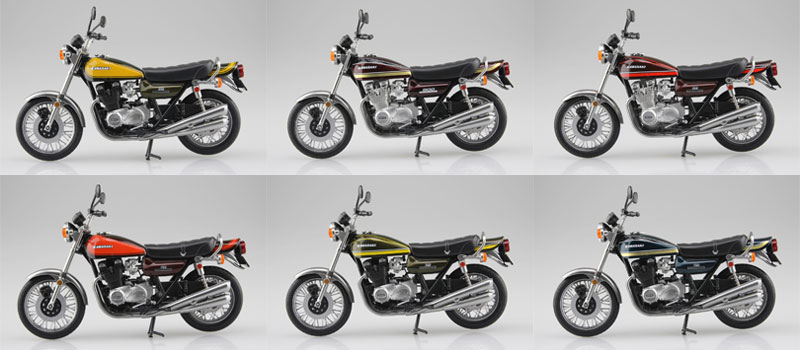 トピックス】1/12 完成品バイクシリーズ「KAWASAKI 900Super4（Z1 