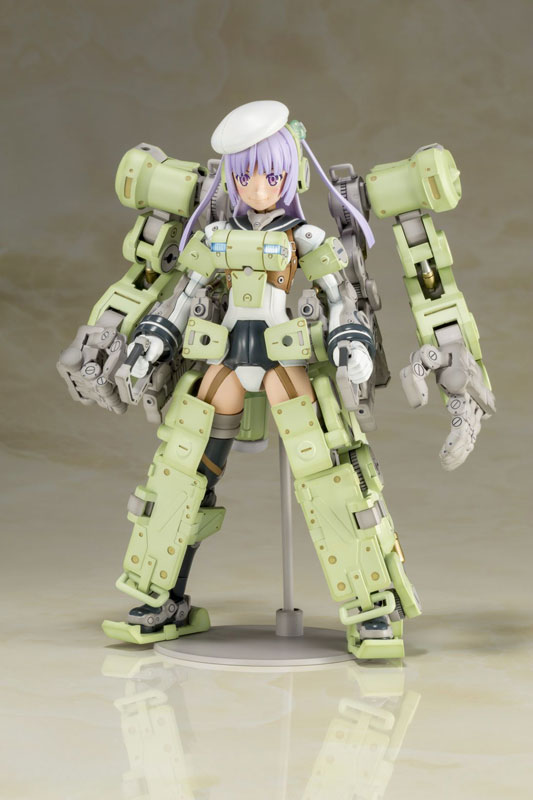 トピックス フレームアームズ ガール 最新作 グライフェン がメカデザインを担当した木 下ともたけ氏のイラストを元に立体化