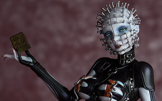 フォトレビュー Horror美少女 Hellraiser Iii Hell On Earth ピンヘッド 1 7 完成品フィギュア コトブキヤ