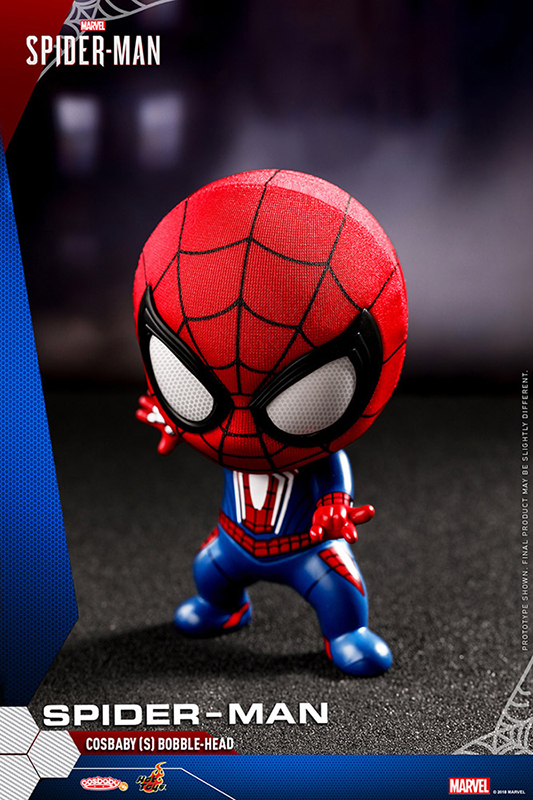 トピックス アクションゲーム Marvel S Spider Man より 3種類のスパイダーマンがコスベイビーシリーズに登場