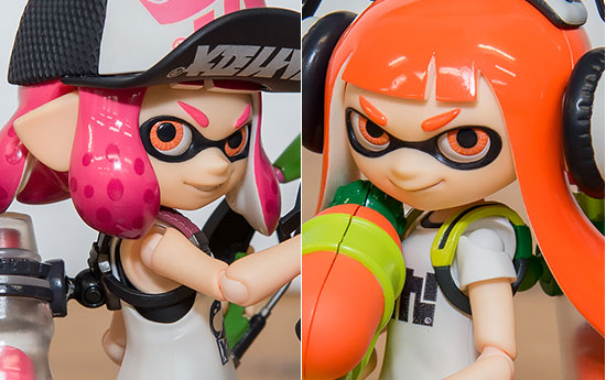 フォトレビュー】figma『Splatoon』 ガール DXエディション ...