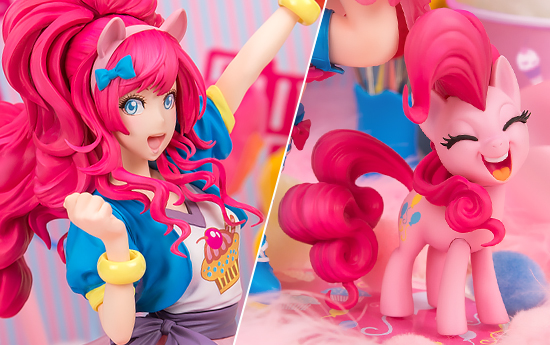 のフィギュアですMY LITTLE PONY 美少女  ピンキーパイ マイリトルポニー