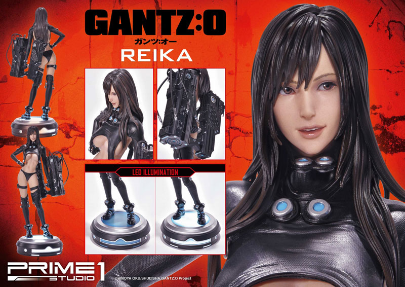 トピックス プライム1スタジオ プレミアムマスターライン シリーズ新作 Gantz O のレイカが ブックレット用イラストから立体化