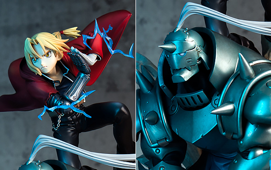 フォトレビュー Precious G E M シリーズ 鋼の錬金術師 Fullmetal Alchemist エドワード アルフォンス エルリック兄弟セット メガハウス