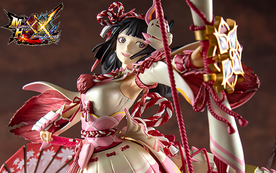 MONSTER HUNTER XX ミツネシリーズ 女性ガンナー 1/7 完成…