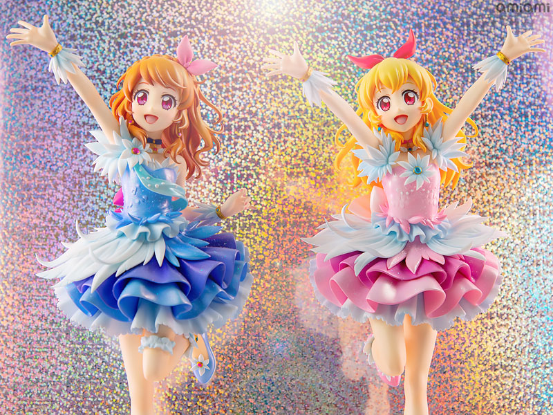 フォトレビュー Lucrea ルクリア アイカツ 星宮いちご 大空あかり コスモス Ver 完成品フィギュア メガハウス