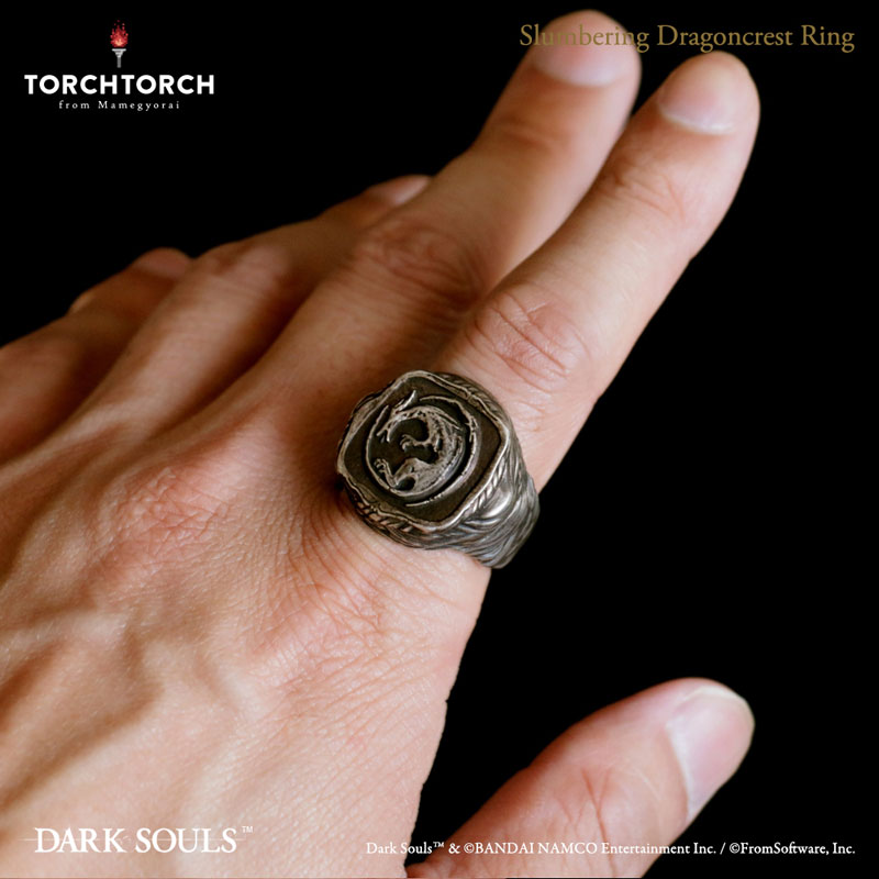 トピックス Torch Torchの ダークソウル リングコレクション第10弾に 静かに眠る竜印の指輪 が登場