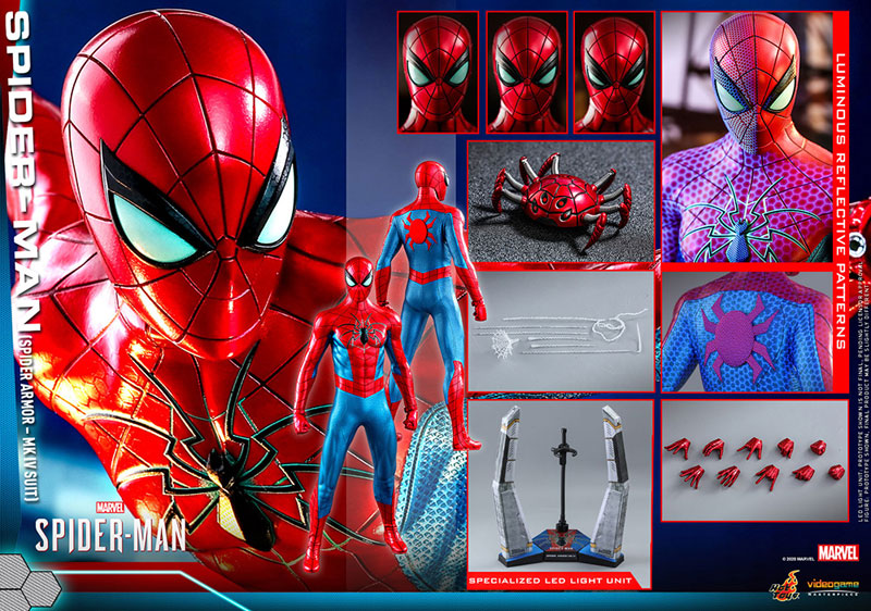 トピックス アクションゲーム Marvel S Spider Man より ダメージを吸収する防御シールドを備えたスパイダーマンが立体化