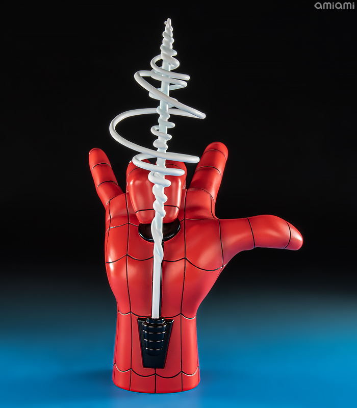 ヒロイック・ハンド #01C スパイダーマン(ネガティブ・ゾーン・コスチューム限定) 1/1 完成品 スタチュー フィギュア(HH-01C) マーベル・オールスターズ限定 ホットトイズ/トイサピエンス