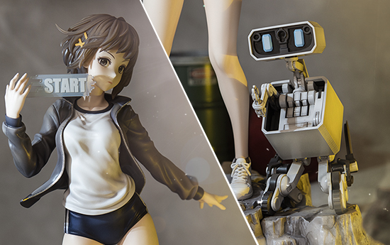 フォトレビュー】『十三機兵防衛圏』ARTFX J 南奈津乃＆BJ 1/8 完成品