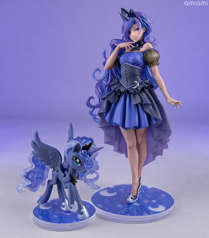 フォトレビュー】MY LITTLE PONY美少女 プリンセスルナ 1/7 完成品