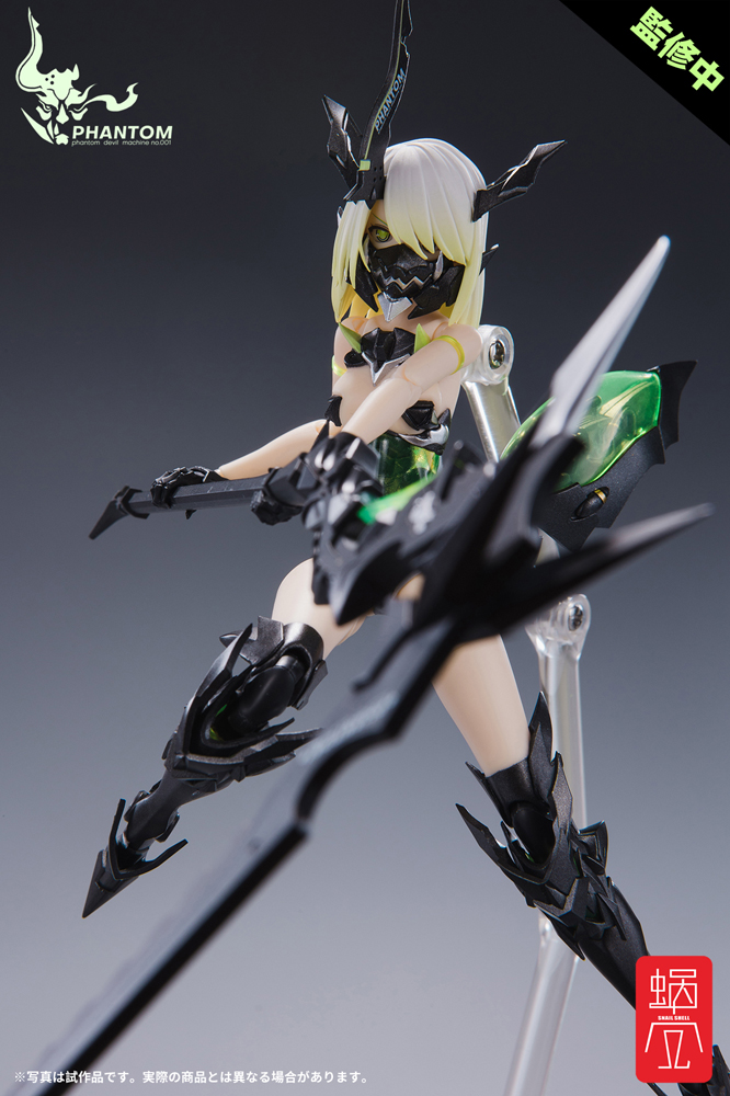 幻鬼機殻』PHANTOM-001 蛍 Hotaru リバースチェンジセット 1/12 完成品アクションフィギュア」がいよいよ発売！