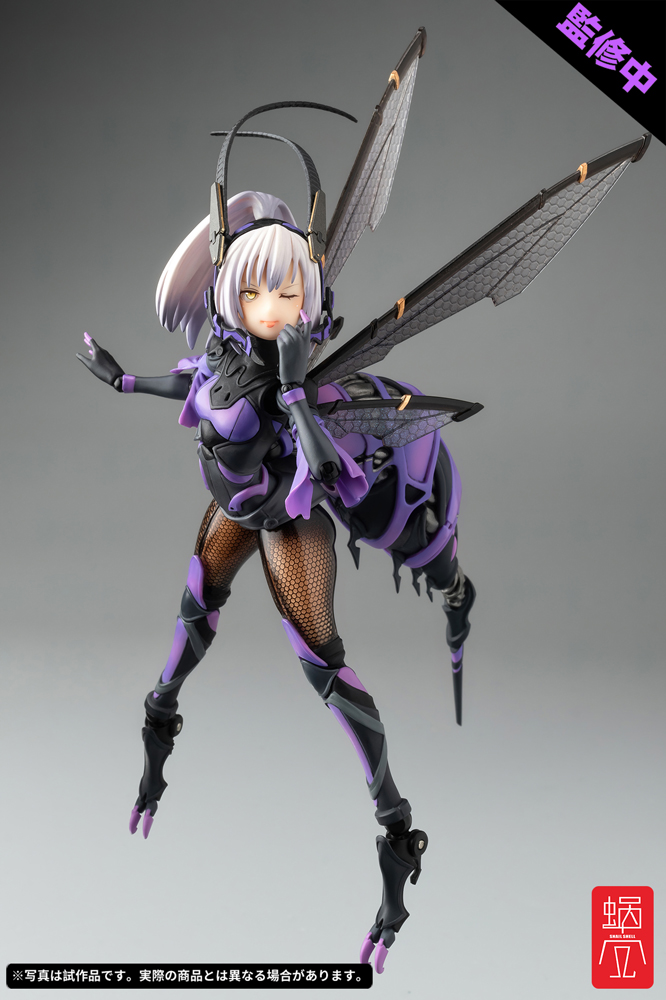 あみあみ限定特典&初回特典付属 BEE-04R ARGIDAE GIRL ルリリン 1/12