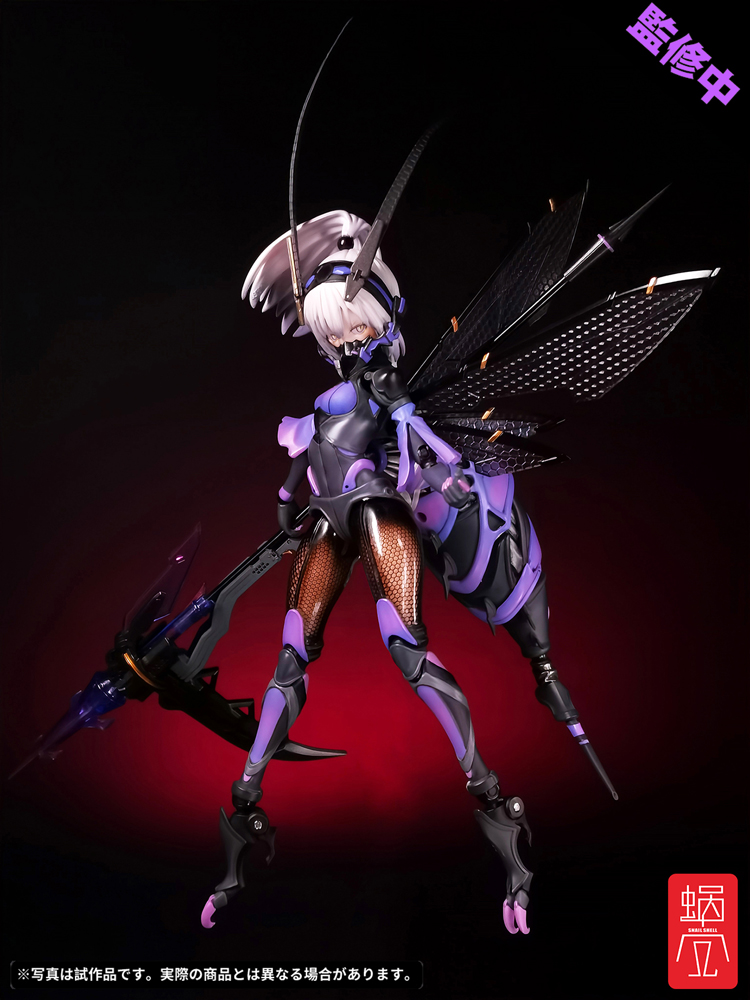 蝸之殼スタジオより、可動フィギュア「BEE-04R ARGIDAE GIRL ルリリン ...