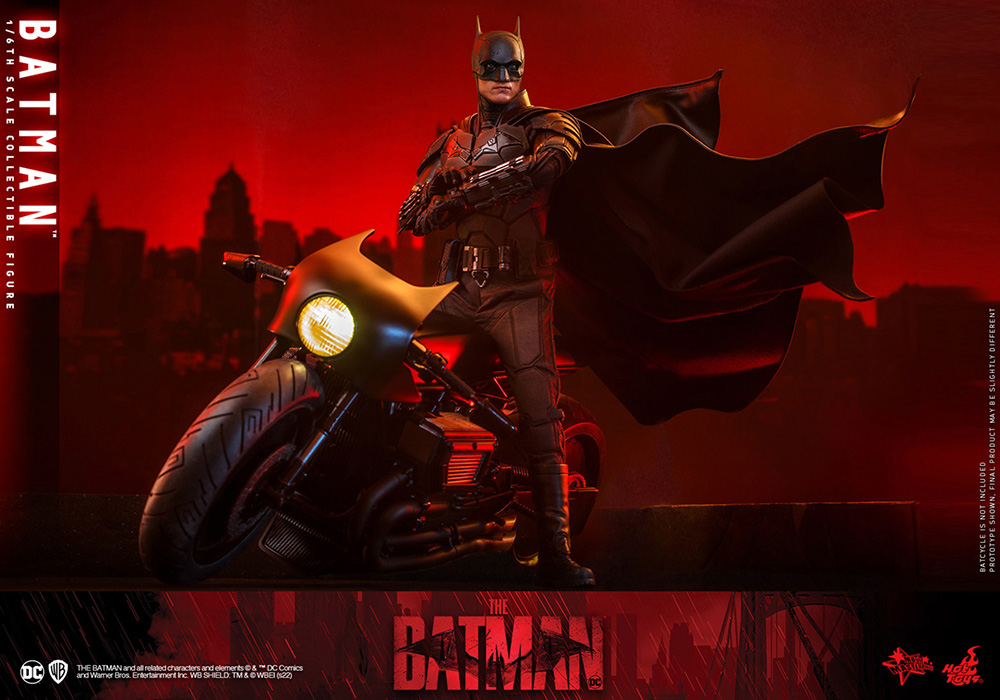 映画『THE BATMAN－ザ・バットマン－』より、バットマンとバットシグナル投光器が1/6スケールで立体化！