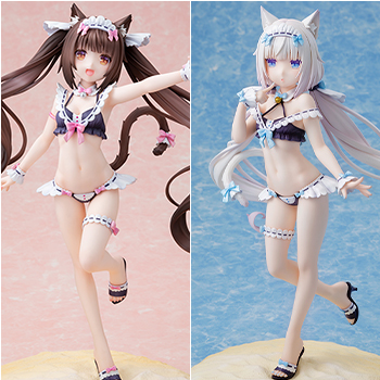 KDcolle『ネコぱら』 バニラ メイド水着ver. 1/7 完成品フィギュア 