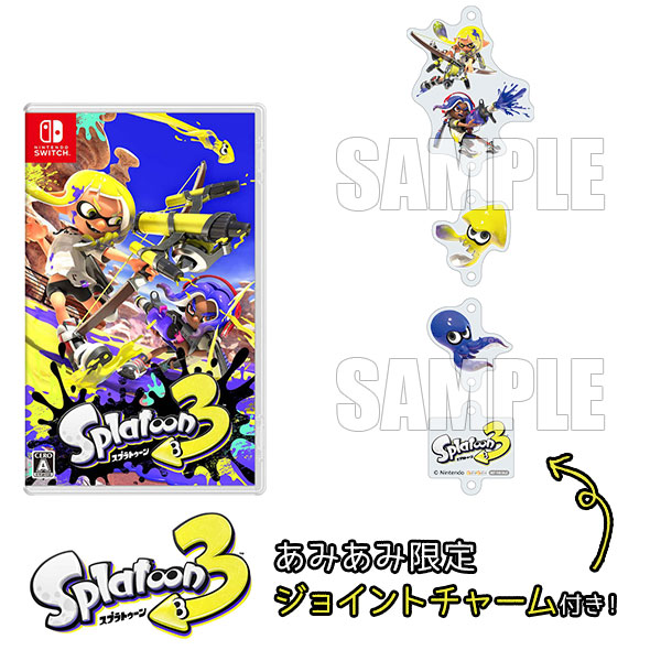 Nintendo Switch『スプラトゥーン3』が登場！あみあみ限定特典