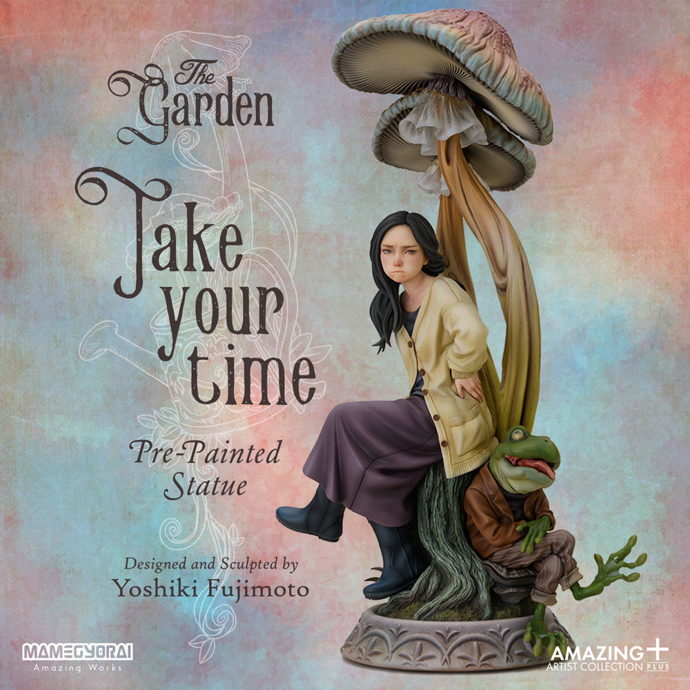 藤本圭紀作 PVCフィギュア The Garden Take Your Timeスタチュー