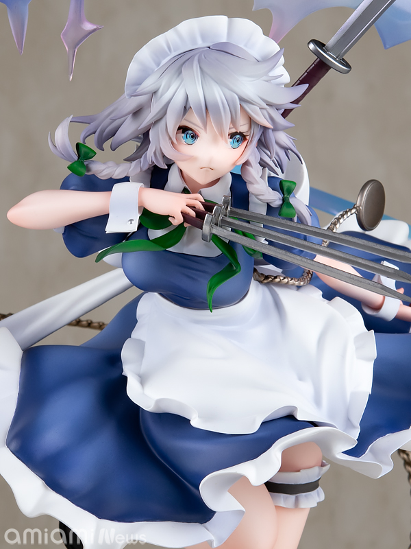 東方Project フィギュア 十六夜咲夜 絵夢トイズ 絵梦トイズ「東方Project 1/7スケールフィギュア：十六夜咲夜