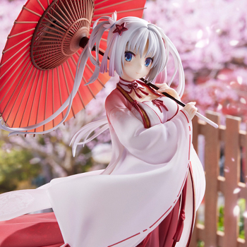 ゲーム『千恋＊万花』より、「朝武芳乃」が1/7スケールフィギュア化 