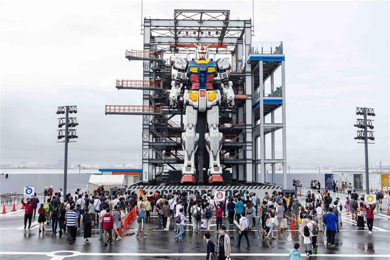 GUNDAM FACTORY YOKOHAMA」にて、『機動戦士ガンダム 閃光のハサウェイ』の演出再演が決定！実物大“動くガンダム ”とじゃんけん対決も開催！