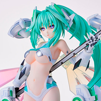 フォトレビュー】『超次元ゲイム ネプテューヌ』 ホワイトハート 1/7 完成品フィギュア[あみあみ×AMAKUNI]