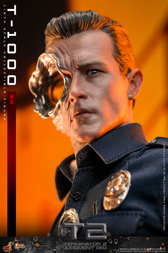 ターミネーター2』に登場する「T-1000」が、2.0版としてハイエンドな1/6スケールのフィギュア化！