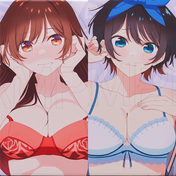 TVアニメ『彼女、お借りします』より、水原千鶴が競泳水着姿で