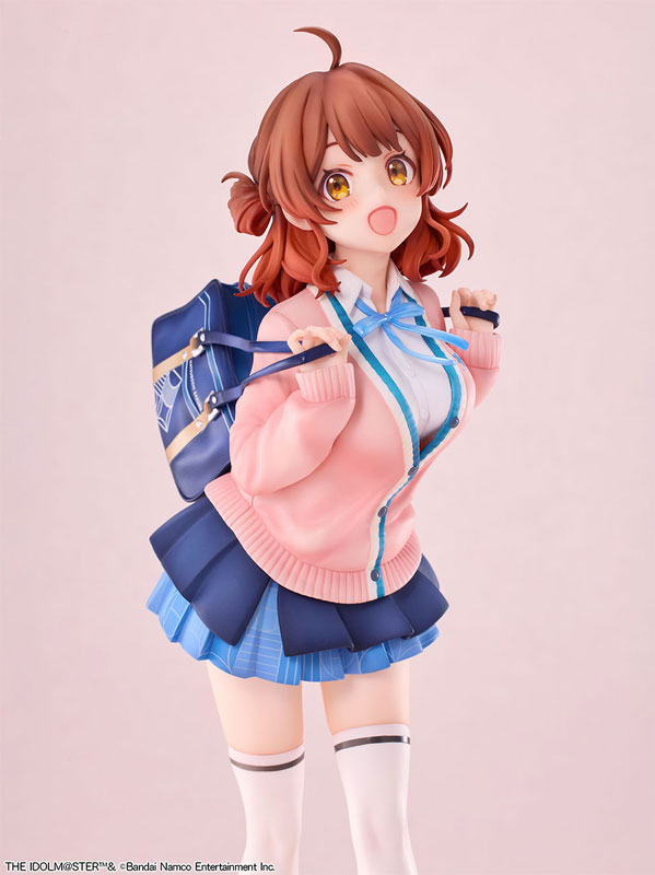 学園アイドルマスター』より、制服姿の「花海 佑芽」がフィギュア化