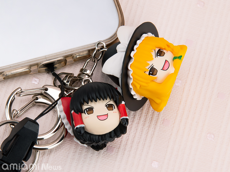 東方Project』 マスコットキーホルダー ゆっくり霊夢/ゆっくり魔理沙