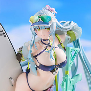 『ドールズフロントライン2』より、「クルカイ 蔚藍軌跡ver.」が1/7スケールフィギュアになって登場！