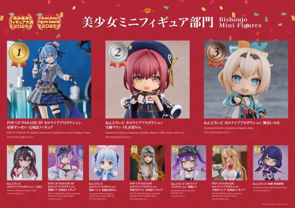 2025年に1番売れたフィギュアランキング「あみあみフィギュア大賞2025