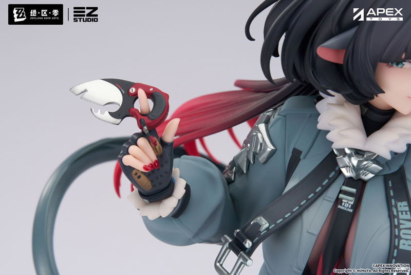 25ｃｍ　ジェーン・ドゥ　ガレキ　未塗装未組立　1／7　 ゼンゼロ　ZZZ 破けたタイツや、にゅるりと絡まる尻尾！『ゼンゼロ』より「ジェーン