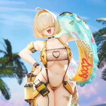 スマホゲーム『勝利の女神：NIKKE』より、「エレグ：ブーム・アンド・ショック」のフィギュアが豪華版と通常版で登場！