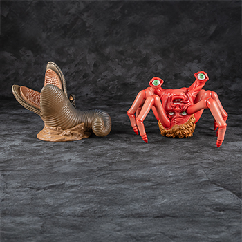 「ソフビファンタスティック スパイダーヘッド/サンドワーム」企画担当者に突撃！あみあみインタビュー！