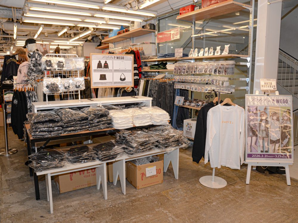 アークナイツ×WEGO」コラボ店舗：WEGO池袋P'パルコ店