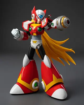 ゲーム『ロックマンX』シリーズより、「MDLX ゼロ」が約36ヶ所の可動