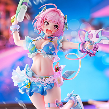 『アイドルマスター シンデレラガールズ』より、[夢見りあむはやるしかない]のカードイラストをもとにした1/6スケールフィギュアが登場！