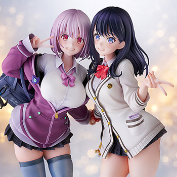『SSSS.GRIDMAN』より、トリダモノ氏による描き下ろしイラストの「宝多六花＆新条アカネ」が立体化！