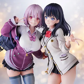 hei様用　SSSS.GRIDMAN 宝多六花、新条アカネ フィギュア SSSS.GRIDMAN』より「新条アカネ」「宝多六花」の等身大フィギュアが