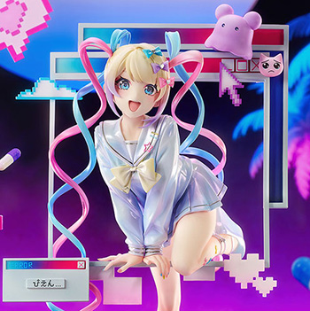 NEEDY GIRL OVERDOSE』より、パソコンの画面から飛び出す姿の「超絶最