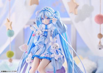 雪ミク スカイタウン」オープン10周年を記念して、イラストレーターの