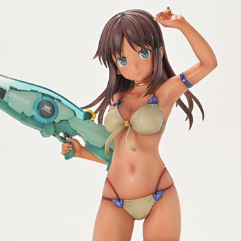 『アリス・ギア・アイギス』より、島田フミカネ氏描き下しの南国シャード気分いっぱいのイラストをもとに「兼志谷 シタラ」が立体化！